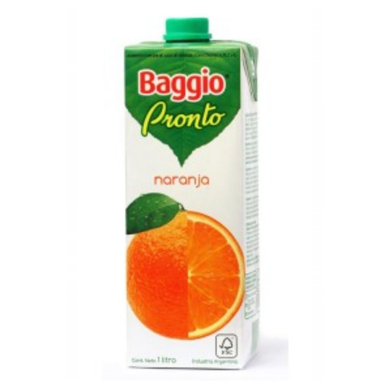 JUGO BAGGIO NARANJA 8X1LT               