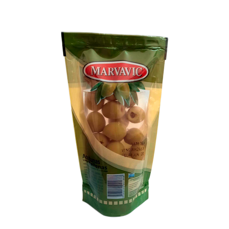 ACEITUNA MARVAVIC RELLENA C/M DOY PACK 12x300cc     
