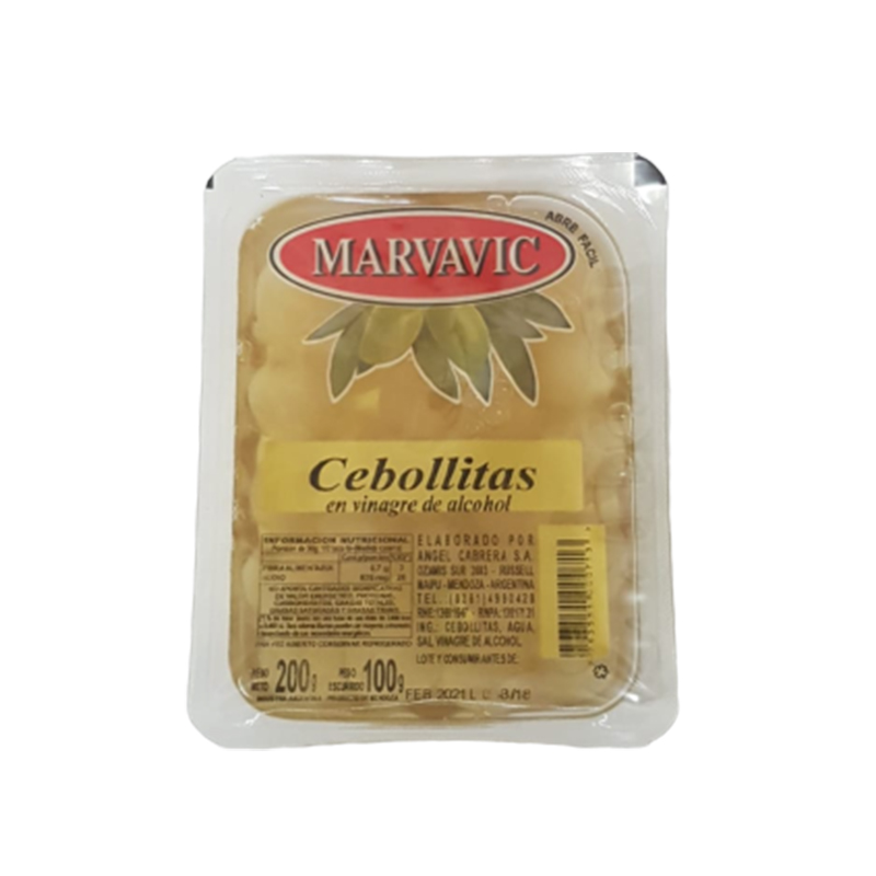 CEBOLLITAS MARVAVIC BANDEJAS 15X200cc         