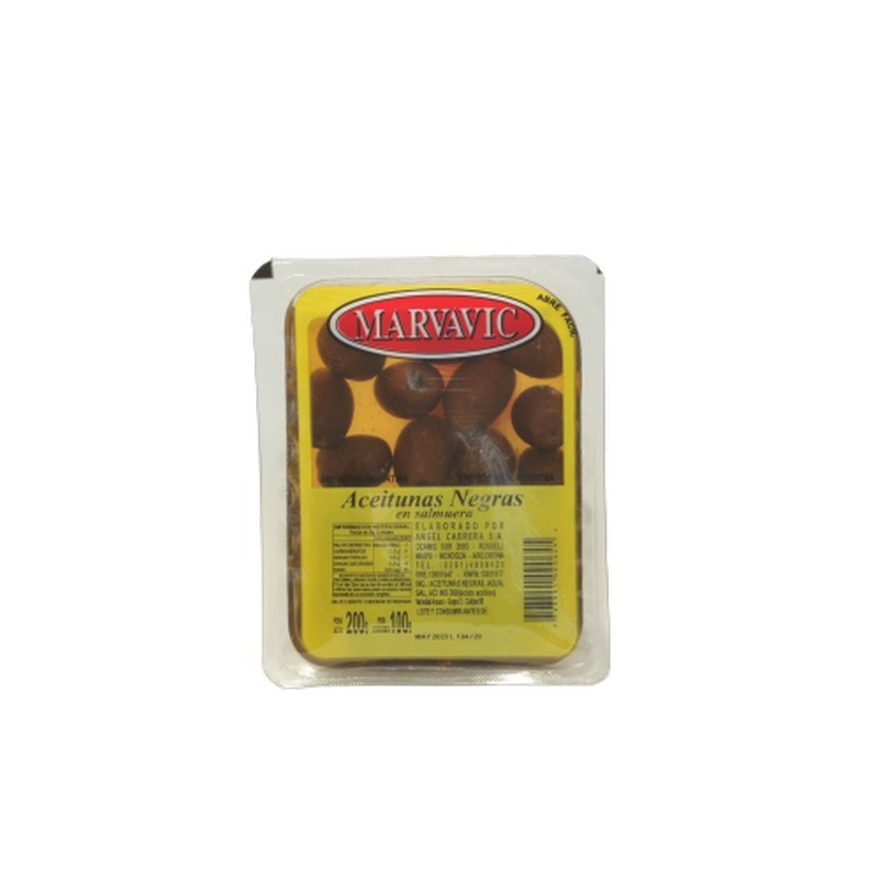 ACEITUNA NEGRA MARVAVIC '2'BAND.15x200cc        