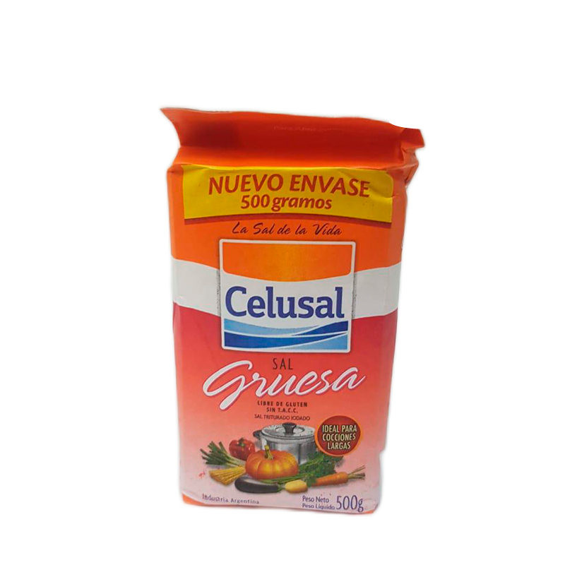 SAL GRUESA CELUSAL PAQUETE 30X500GS         
