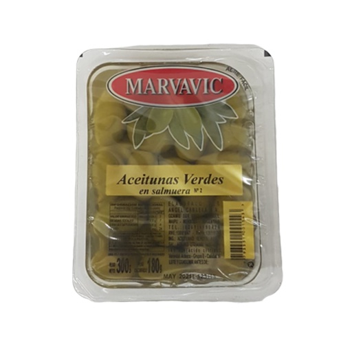 [00519        ] ACEITUNA VERDE DOY PACK 12X300cc MARVAVIC     
